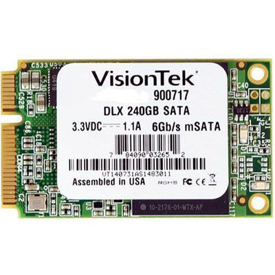 Visiontek 900717 Msata Dlx 240GB Ssd Micron Onfiint Asyncronous Mlc