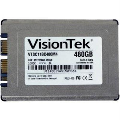 Visiontek Go Drive 480GB 1.8 Internal Solid State Drive - Micro Sata - 540 Mbps Maximum Read Transfer Rate - 460 Mbps Maximum Write Transfer Rate (900757)