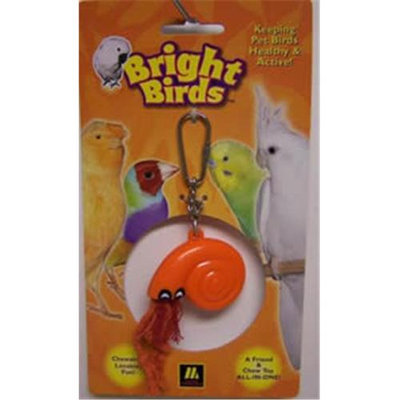 Multi Pet International 30013030 Multi Pet Bright Birds Hermit Crab 6in Small Bird Toy