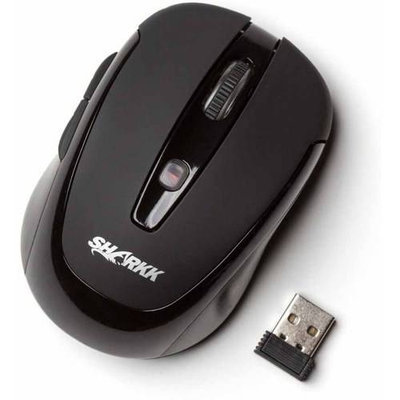 SHARKK Compact High-Precision Wireless Optical Mouse for Laptops and PC's