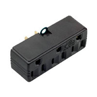 Pass & Seymour #1219CC10 15A BRN TPL Adapter