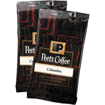 PEE504911 - Peet's Coffee & Tea Coffee Portion Packs; Colombian; 2.5 oz Frack Pack; 18/Box