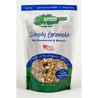 Chappaqua Crunch Granola Chappaqua Crunch Simply Granola with Blueberries & Bananas, 13 oz Pouches