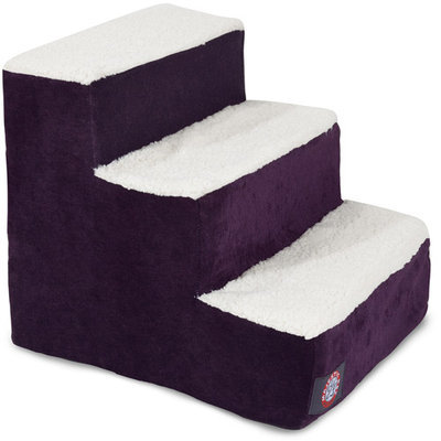 Majestic Pet Products, Inc. Villa 3 Step Pet Stair Color: Aubergine