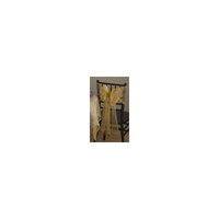 Eziba Dotted Organza Chair Tie Color: Silver