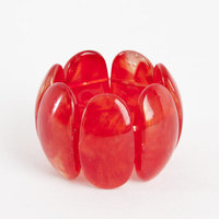 Eziba Resin Napkin Ring (Set of 4) Color: Plum