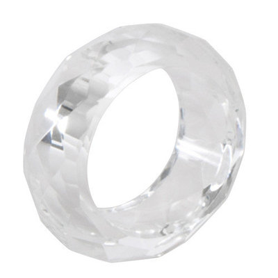 Saro Crystal Napkin Ring (Set of 4)