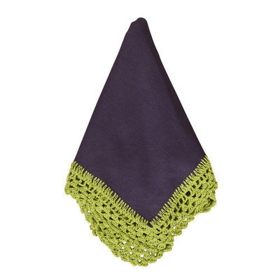 Eziba Crochet Lace Apple Napkins (Set of 4)
