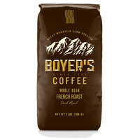 Boyer's Coffee Supreme Blend French Roast Dark Whole Bean Coffee, 2 lbs