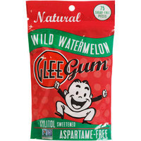 Glee Gum Wild Watermelon Sugar-Free Natural Chewing Gum, 75 count, (Pack of 3)