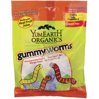 YumEarth Organics Gummyworms, 2.5 oz, (Pack of 6)
