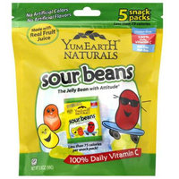 YumEarth Naturals Sour Beans Jelly Beans, 3.5 oz, (Pack of 6)