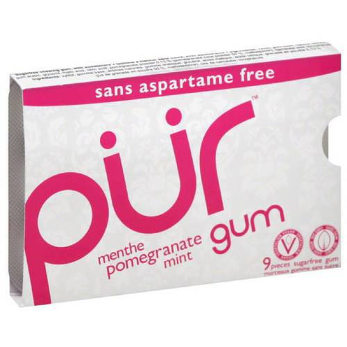 Pur Gum Pomegranate Mint Gum Reviews 2019