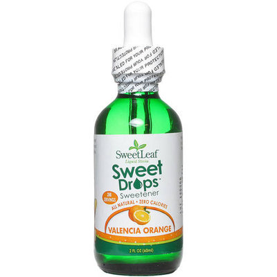 Sweetleaf Orange Clear Liquid Stevia, 2 oz