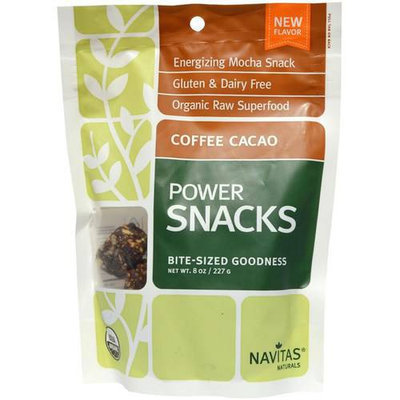 Navitas Coffee Cacao Power Snacks, 8 oz