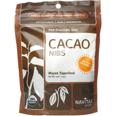 Navitas Organic Raw Cacao Nibs, 4 oz