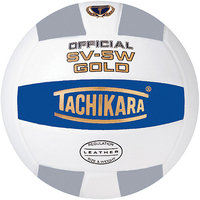 Tachikara SV-5W NFHS Gold Premium Leather Indoor Volleyball