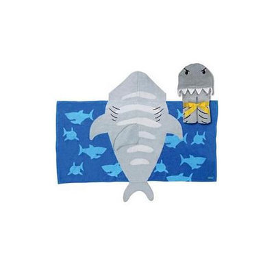 Stephen Joseph Hooded Towels Design: Shark