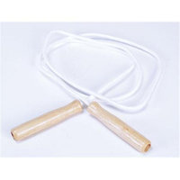 Yellowtails YTA-036 Cotton Jump Ropes-7 L Set 6-White withwood handles