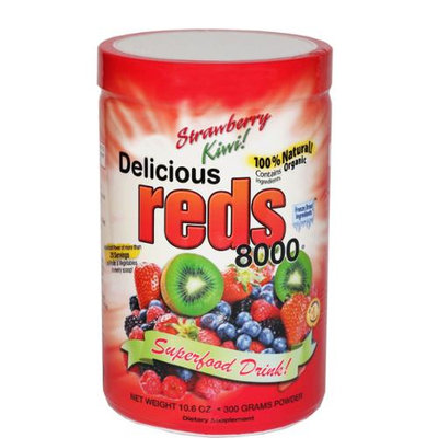 Greens World Inc. Delicious Reds 8000 Strawberry Kiwi - 10.6 oz