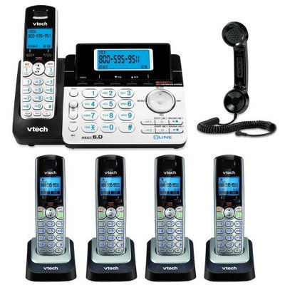 Vtech DS6151 2-line Cordless Phone Digital Answering System