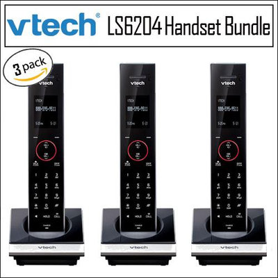 Vtech LS6204 DECT 6.0 Accessory 3-handset Kit for LS6245T