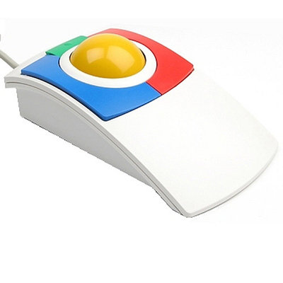 Kidtrac Ergonomic Kids USB Trackball Mouse By Ergoguys