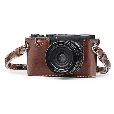 Leica Leather Vintage Protector for X-Vario (Typ 107) and (Typ 113) Cameras, Taupe