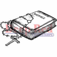 Deep Red Stamps Deep Red Cling Stamp - Dianthus Chalk Flowers