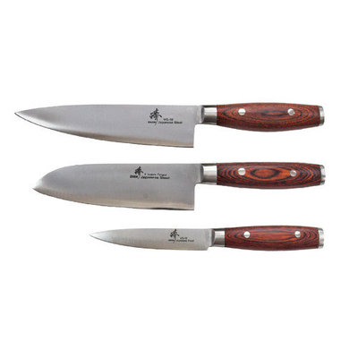 Zhen VG-10 Series 3 Piece 3 Layers Forged Steel Knife Set