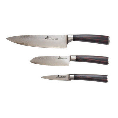 Zhen VG-10 Damascus Series 3 Piece Boxed Classic Starter Set