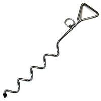 Iconic Pet 91835 8mm X 18 in. Dog Spring Tie Out Stake