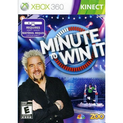 Zoo Games Minute to Win It - Xbox 360 Kinect