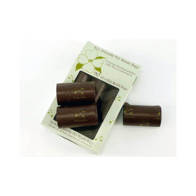 One4pets Degradable Waste Bag Rolls (Set of 6) Color: Brown