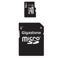 Dane Electronics DaneElec GS-2IN1C1008G-R 8GB Microsdhc Class 10 Uhs-1 Flsh 48MB/s W/ Sd Adapt Hi-perf Mem Card