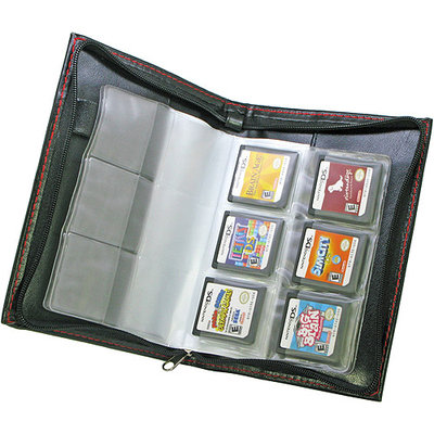 Penguin United DS 24X Game Card Collection Pouch - Black