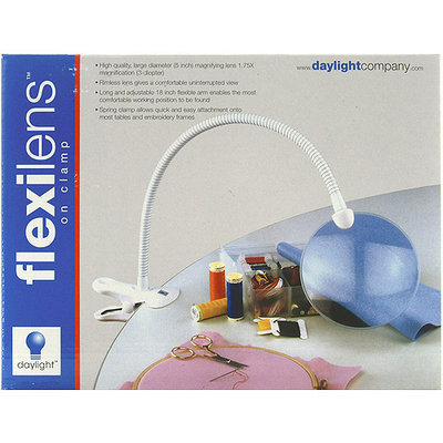 The Daylight Company Daylight Company U90942 Flexilens on Clamp#44; White