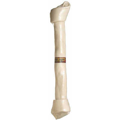 Savory Prime Supreme Knotted Bone, White, 19