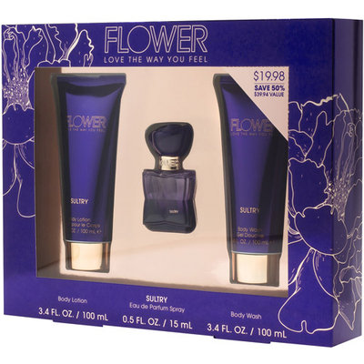 FLOWER Beauty by Drew Barrymore Sultry Classic Fragrance Set, 3 pc