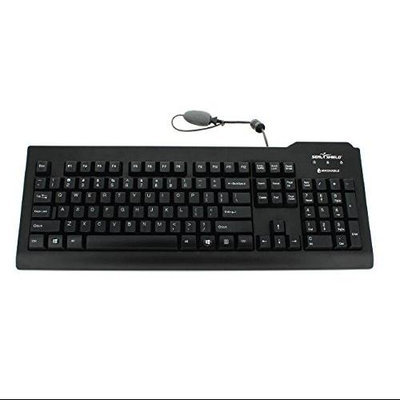 Seal Shield SSKSV208SE Silver Seal Medical Grade Keyboard - Dis