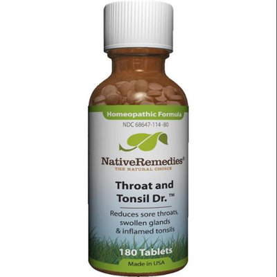 Throat and Tonsil Dr. by Native Remedies - 180 Tablets