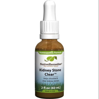 Native Remedies Kidney Stone Clear 2oz Liquid Homeopathic KSC001