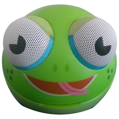 Impecca Zoo Tunes MCS10 Portable Character Stereo Speaker Frog