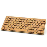 Impecca KBB78WE West Elm Bluetooth Bamboo Keyboard