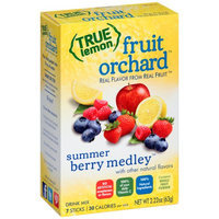 True Lemon Fruit Orchard Summer Berry Medley Drink Mix, 7 count, 2.22 oz