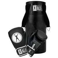 Ali Junior Boxing Gloves and Heavy Bag Training Combo Kit