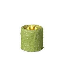 Delighted Home MC-W3AP Hand-Waxed Battery-Operated Apple MC 3 Wick Candle