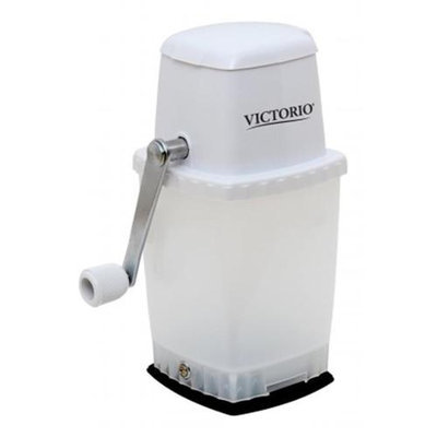 Victorio VKP1126 Hand Crank Portable Ice Crusher - White