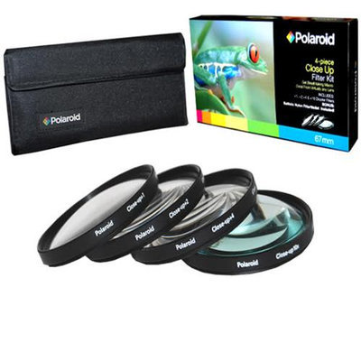 Polaroid 37mm 4 Piece Close Up Filter Kit (+1,+2,+4,+10)