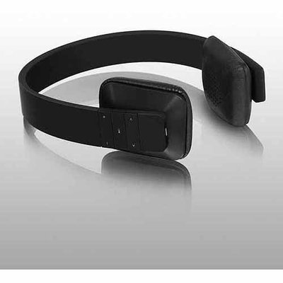 Aluratek Abh04fb Bluetooth Wireless Stereo Headphones - Stereo - Black - Wireless - Bluetooth - 33 Ft - 200 Khz - 20 Khz - Over-the-head - Binaural - Circumaural (abh04fb)